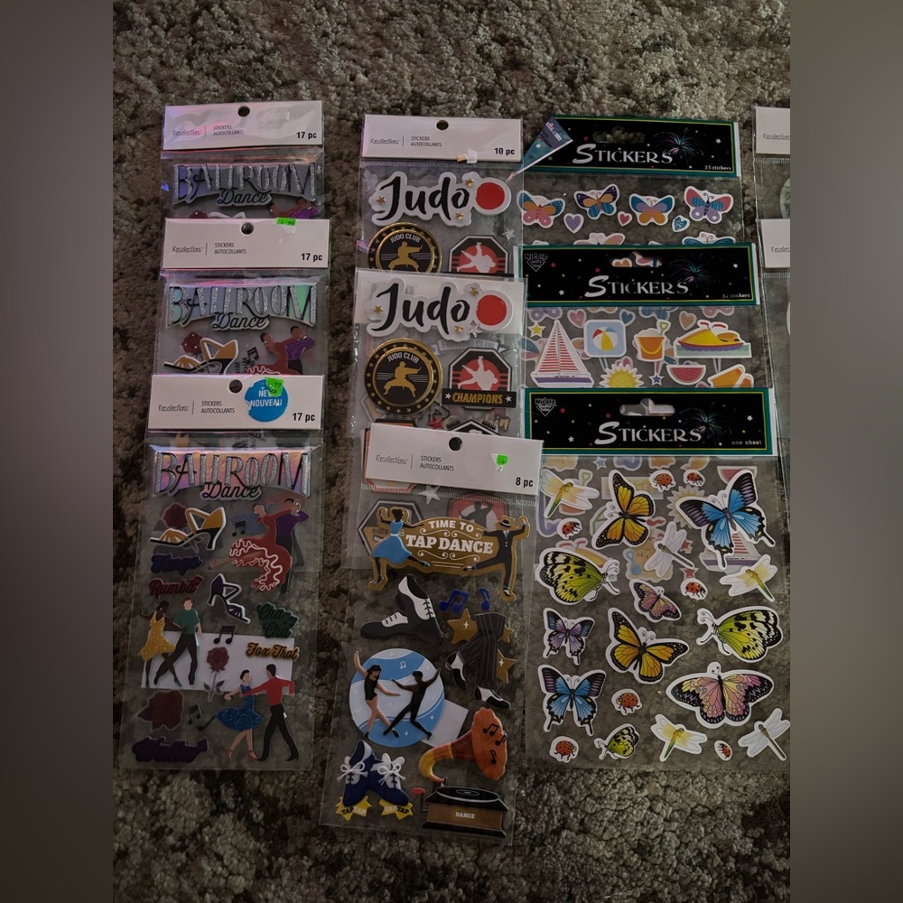 Assorted Sticker Packs - 17 packs - Picture 2 of 4